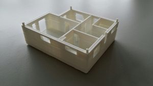 Eine Hausetage aus dem 3D-Drucker